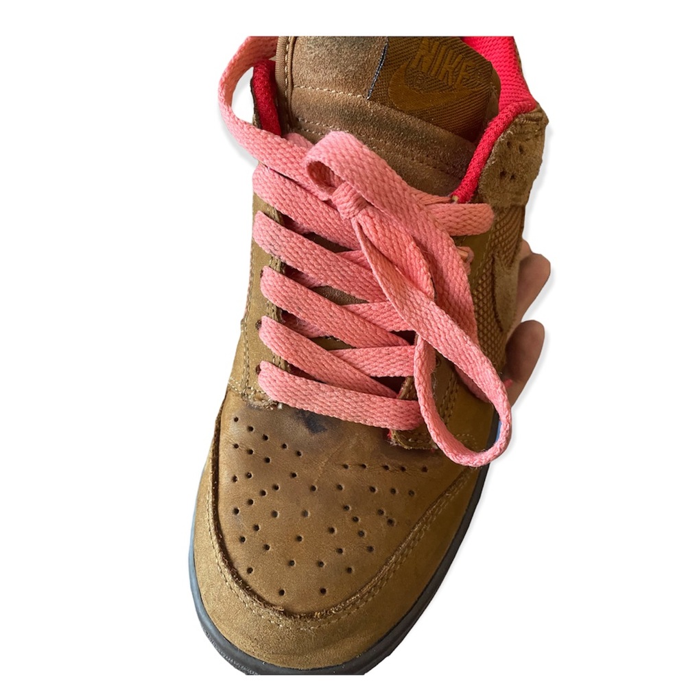 Nike Dunk Low Retro Size 5.5 - Nike Dunk Low Hazelnut Light Chocolate 2006 - Picture 10 of 11